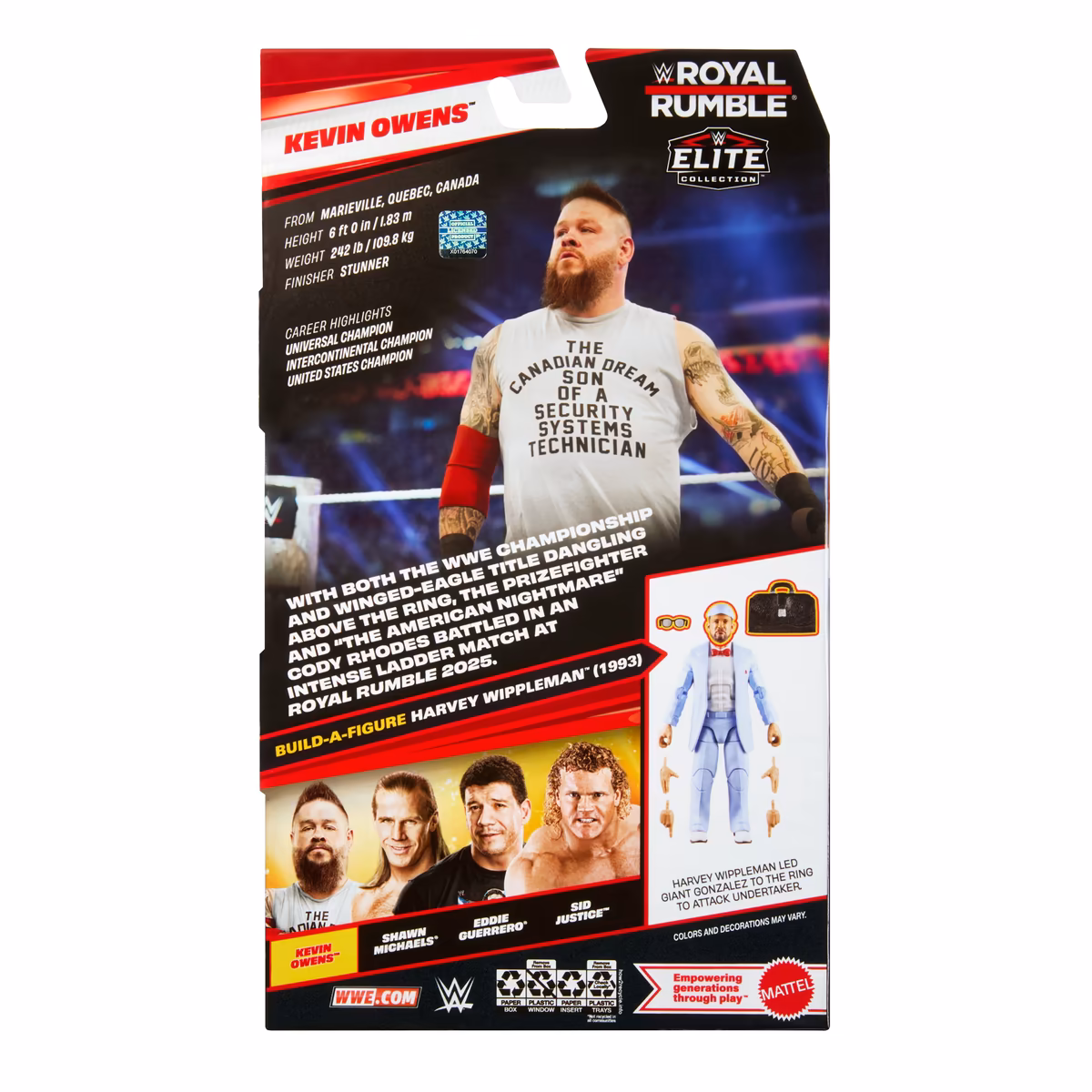 Kevin Owens WWE Mattel 2027 Royal Rumble Elite Collection Action Figure 3 Kevin Owens WWE Mattel 2027 Royal Rumble Elite Collection Action Figure