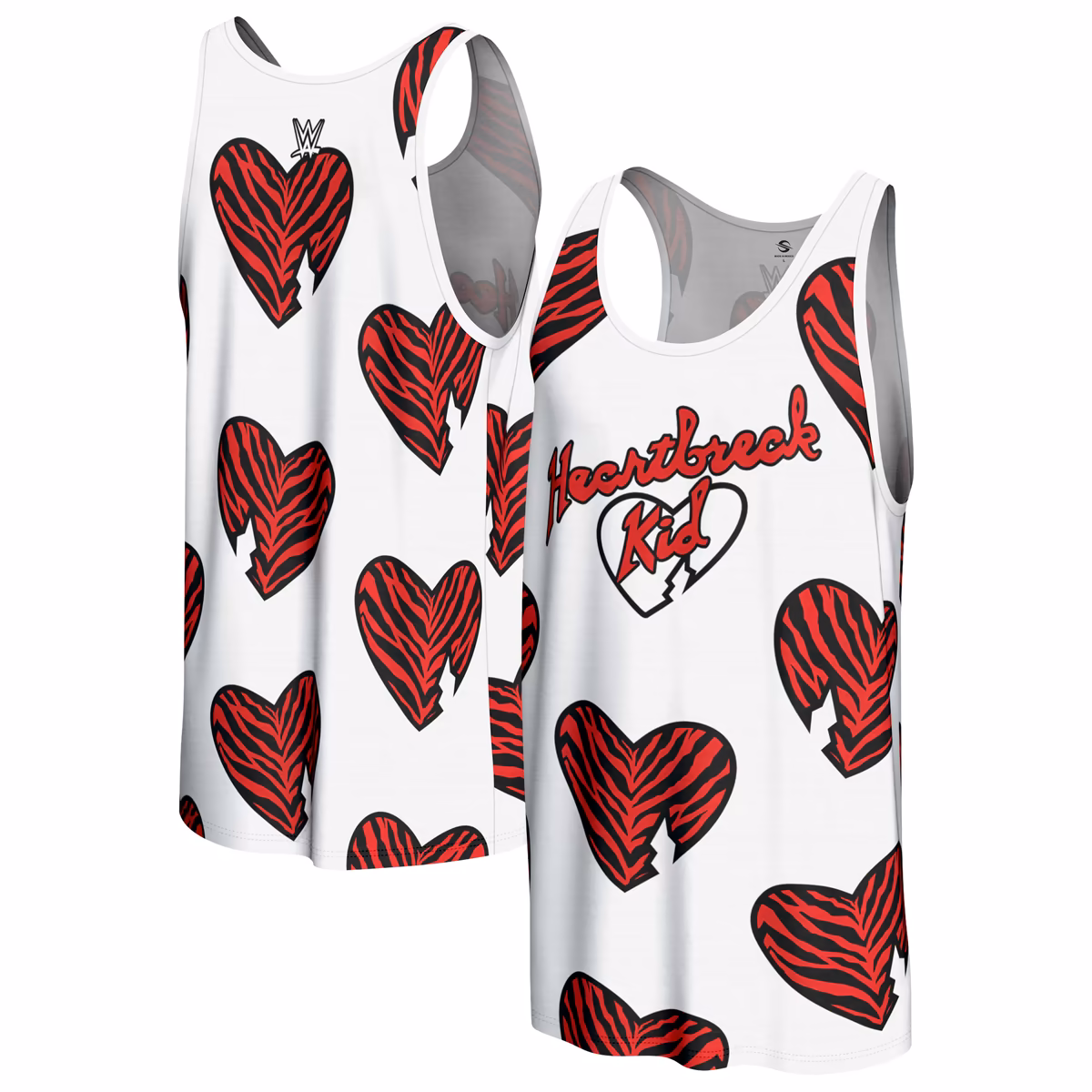 Men's ProSphere White Shawn Michaels WrestleMania 10 Heart Replica Tank Top 8 Men's ProSphere White Shawn Michaels WrestleMania 10 Heart Replica Tank Top