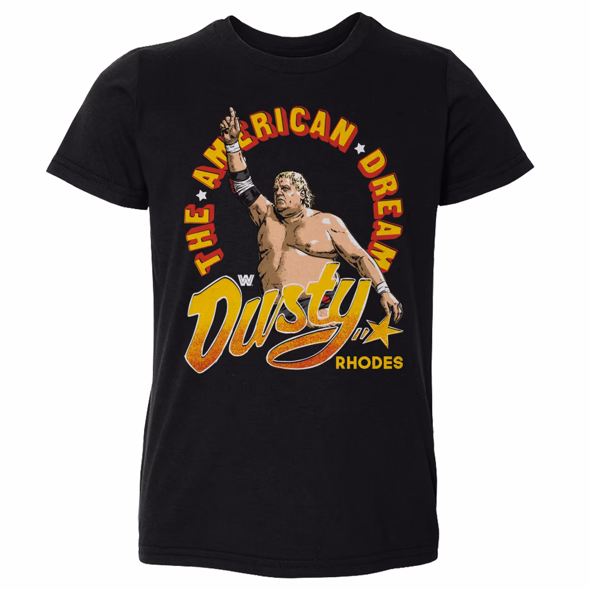 Toddler 500 Level Black Dusty Rhodes T-Shirt 4 Toddler 500 Level Black Dusty Rhodes T-Shirt