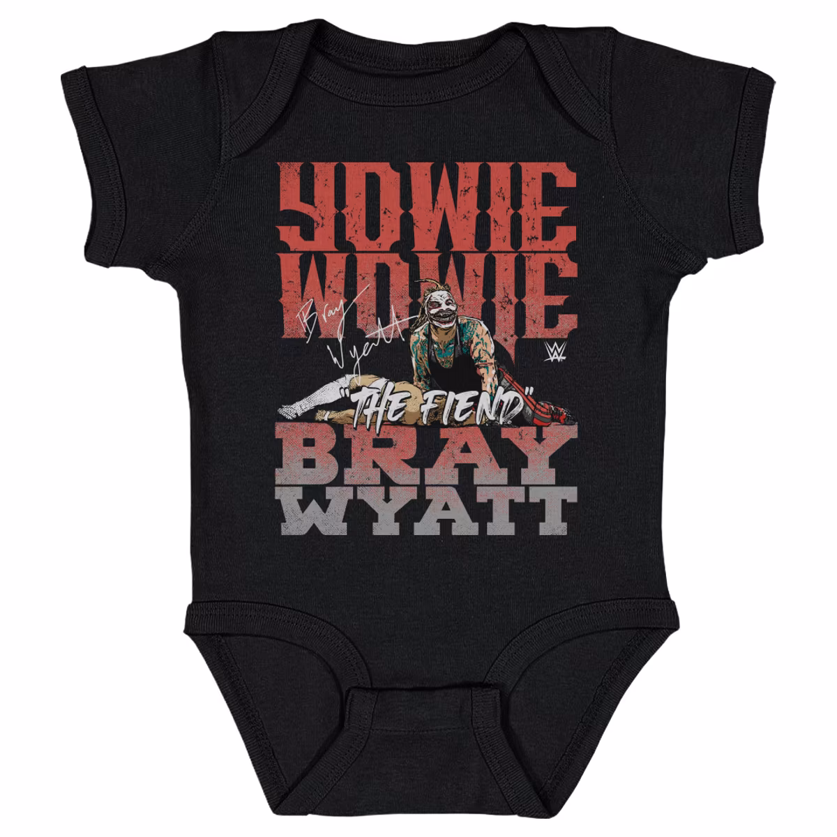 Infant 500 Level Black Bray Wyatt Yowie Wowie Bodysuit 3 Infant 500 Level Black Bray Wyatt Yowie Wowie Bodysuit