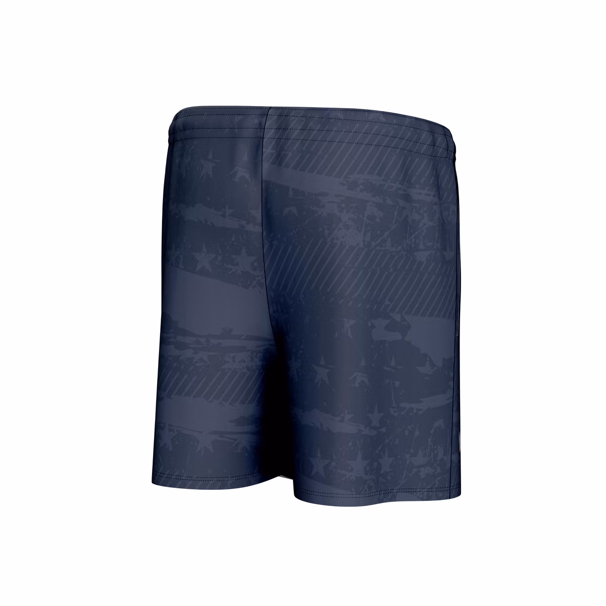 Men's ProSphere Navy CM Punk Americana Shorts 4 Men's ProSphere Navy CM Punk Americana Shorts