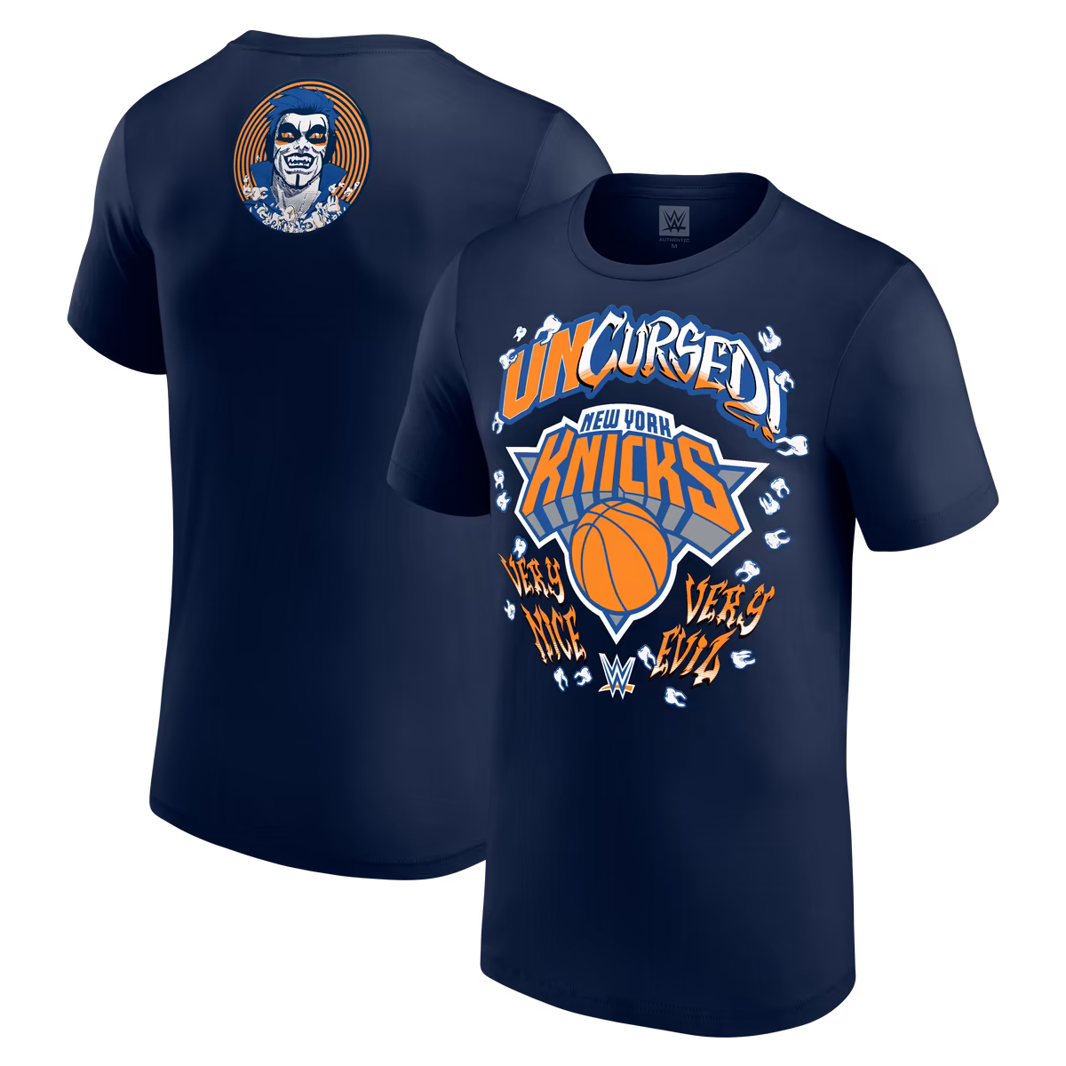 Men's Navy Danhausen x New York Knicks Uncursed T-Shirt