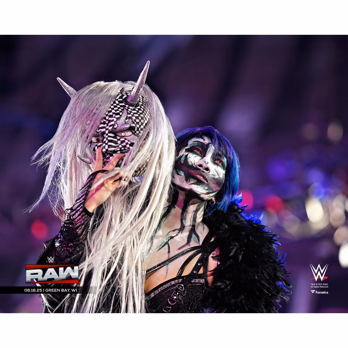 Asuka WWE Unsigned RAW Return Entrance Photograph 1 Asuka WWE Unsigned RAW Return Entrance Photograph