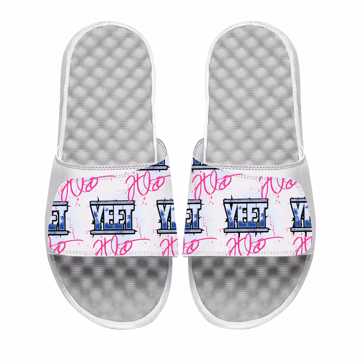Youth ISlide Jey Uso Logo Pattern Sandals 8 Youth ISlide Jey Uso Logo Pattern Sandals