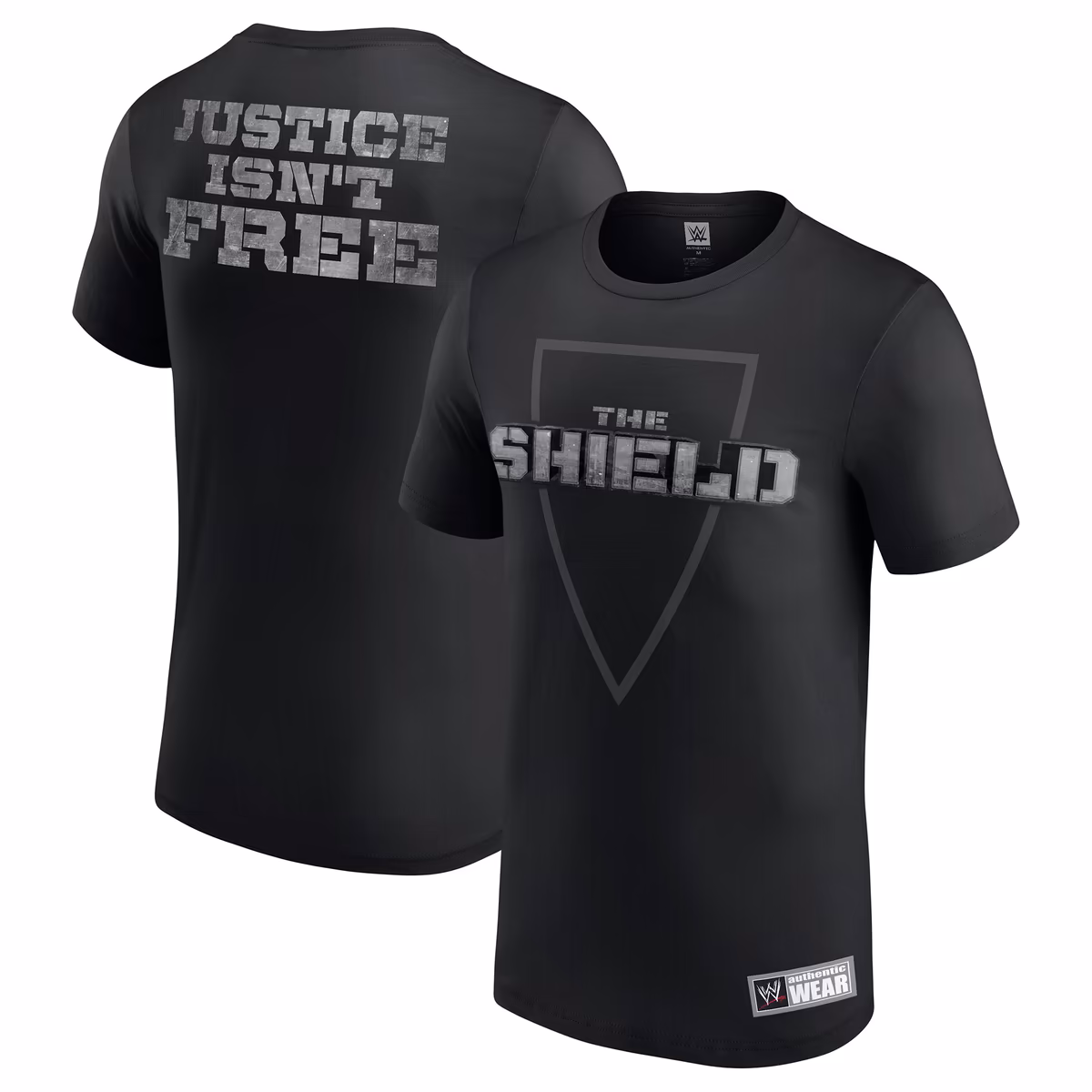 Men's Black The Shield Justice Isn't Free Retro T-Shirt 9 Men's Black The Shield Justice Isn't Free Retro T-Shirt