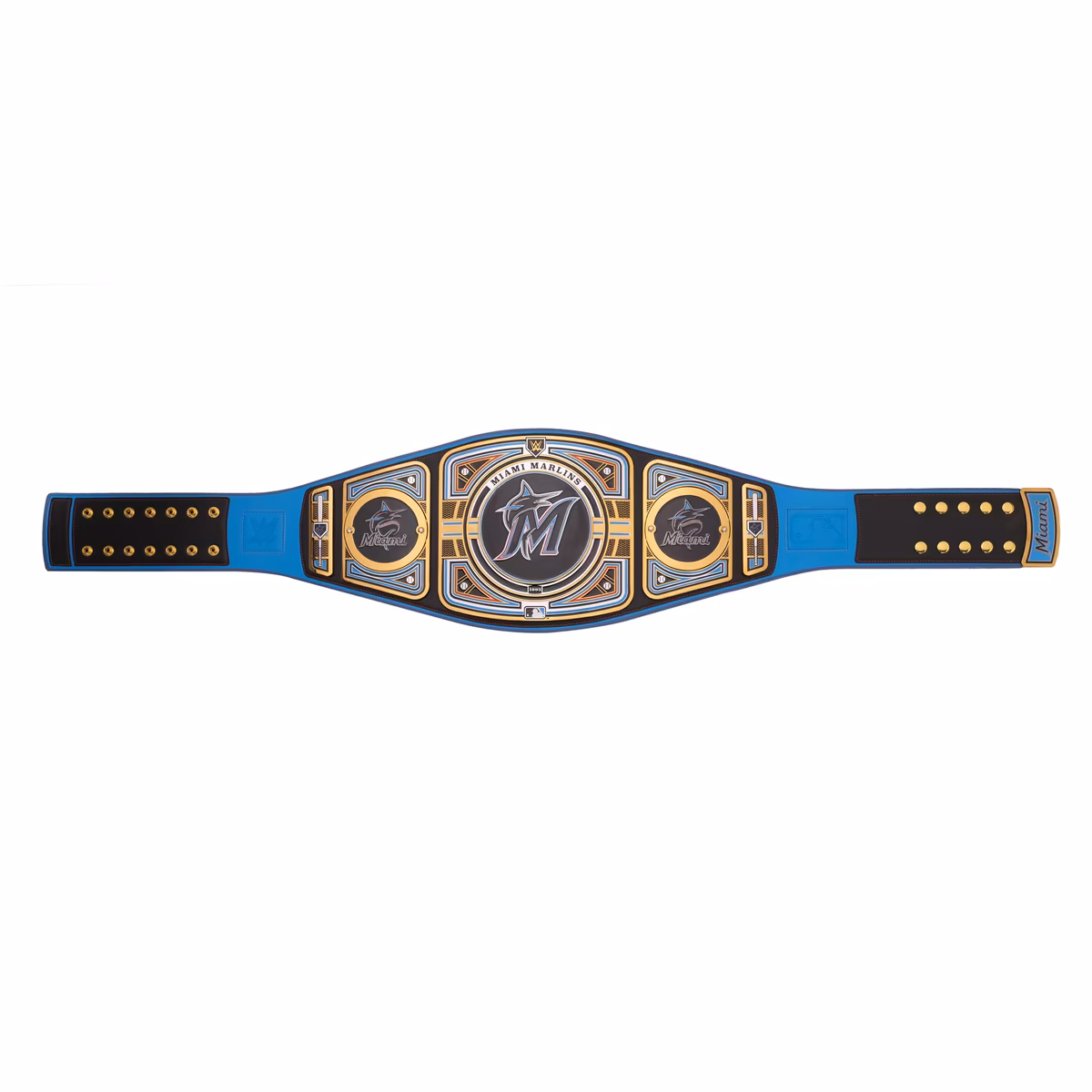 Miami Marlins WWE Legacy Title Belt 5 Miami Marlins WWE Legacy Title Belt
