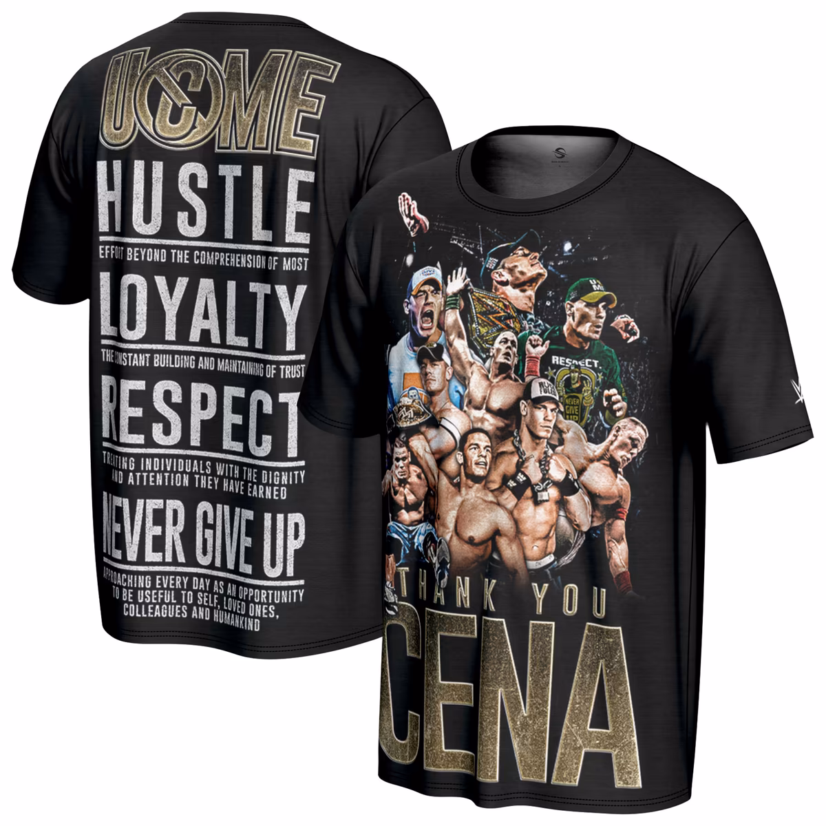Youth ProSphere Black John Cena Thank You T-Shirt 3 Youth ProSphere Black John Cena Thank You T-Shirt
