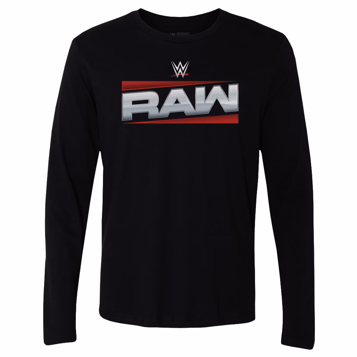 Men's 500 Level Black RAW Logo Long Sleeve T-Shirt 2 Men's 500 Level Black RAW Logo Long Sleeve T-Shirt