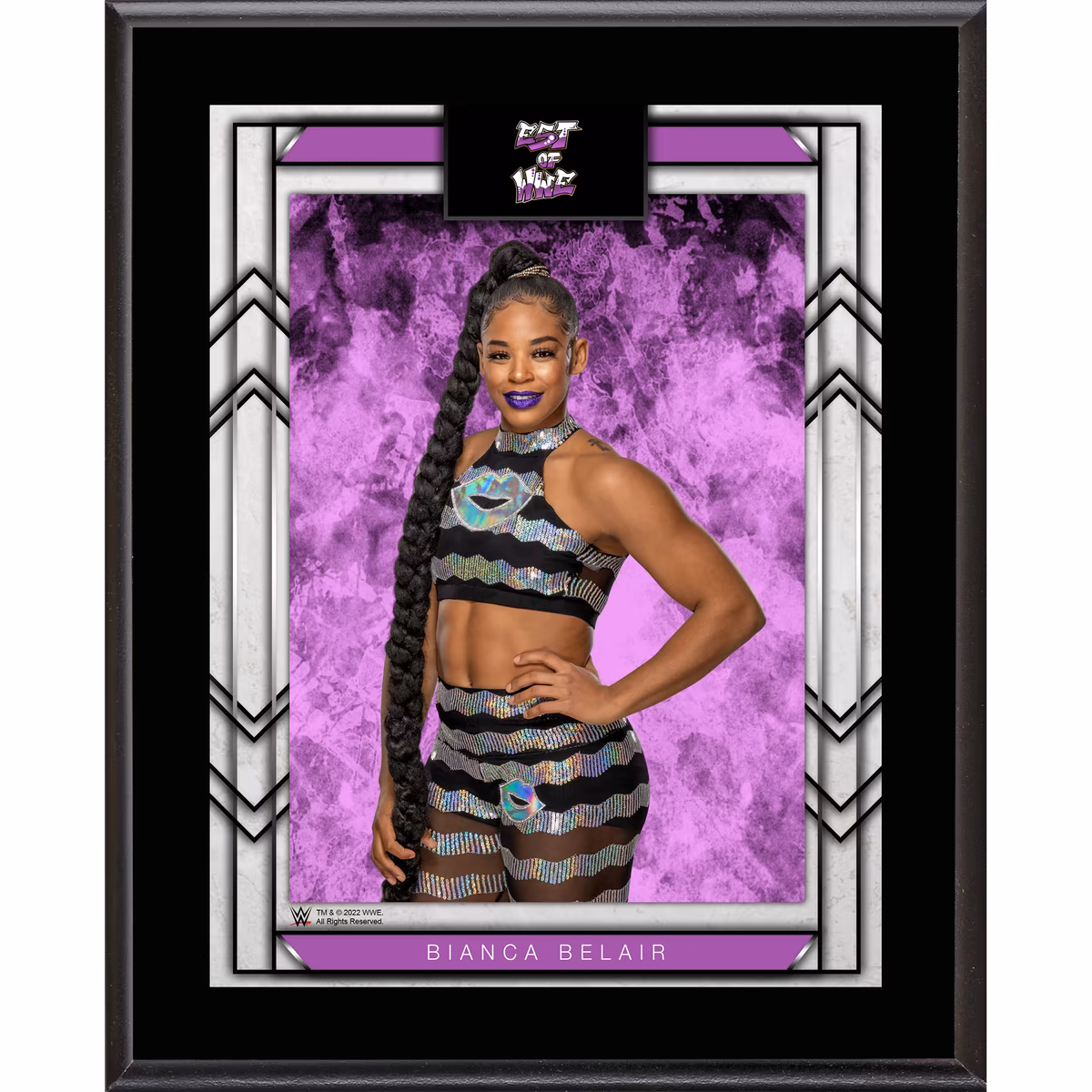 Bianca Belair 10.5" x 13" Sublimated Plaque