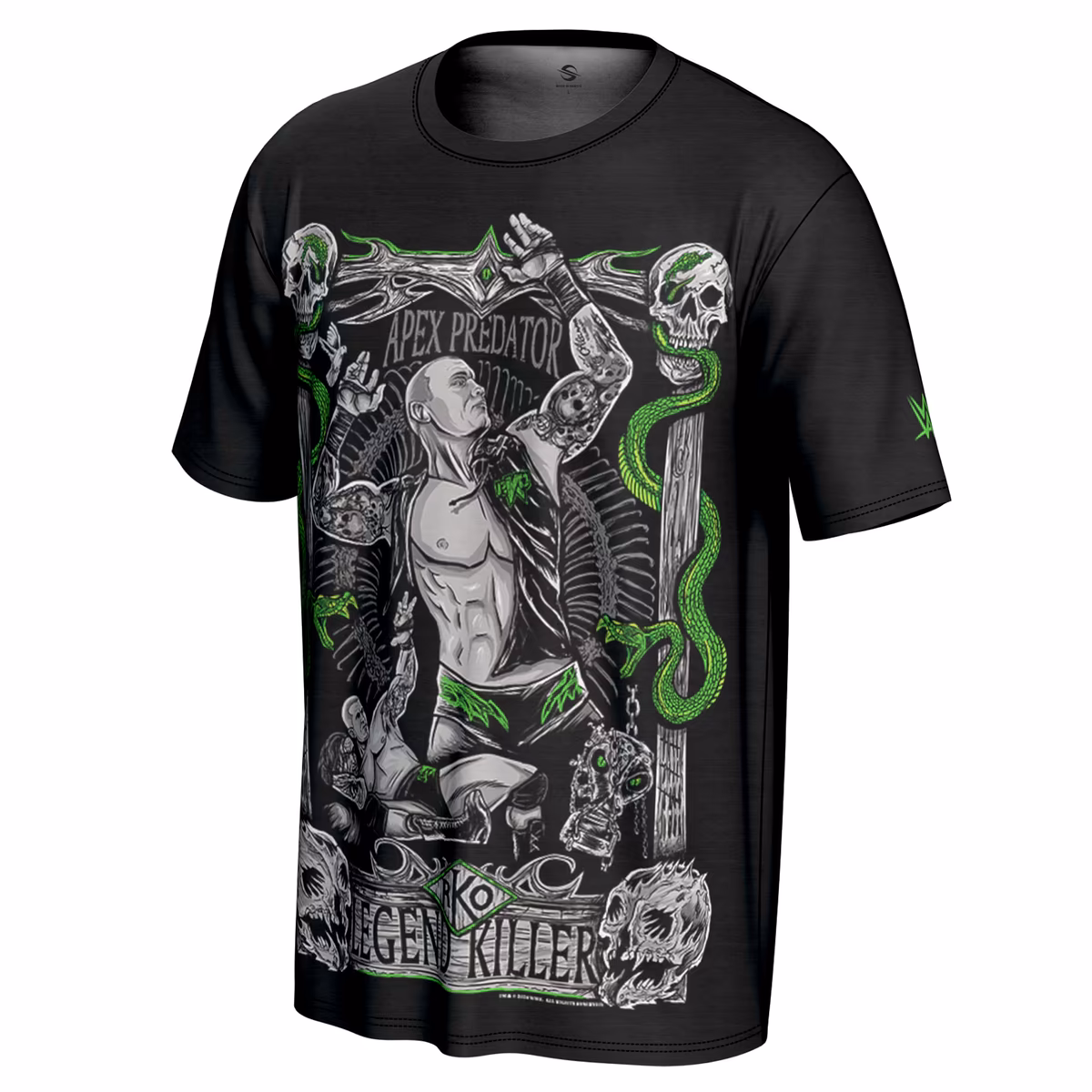 Men's ProSphere Black Randy Orton Poster T-Shirt 3 Men's ProSphere Black Randy Orton Poster T-Shirt