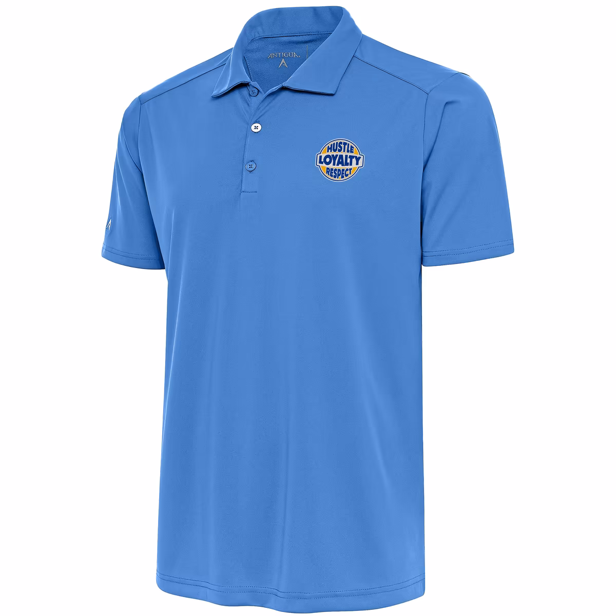 Men's Antigua Powder Blue John Cena Tribute Polo 1 Men's Antigua Powder Blue John Cena Tribute Polo