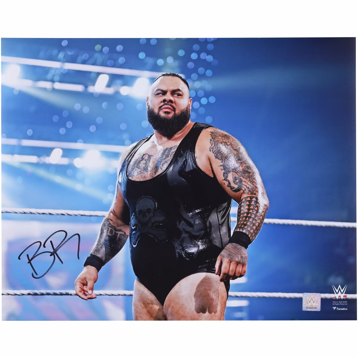 Bronson Reed WWE Autographed 16" x 20" Standing In-Ring Photograph