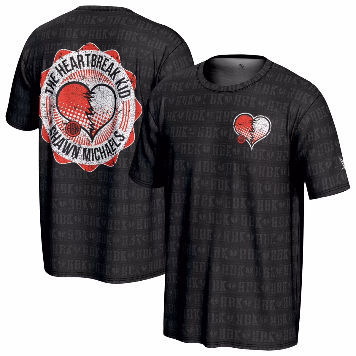 Men's ProSphere  Black Shawn Michaels Graphic T-Shirt