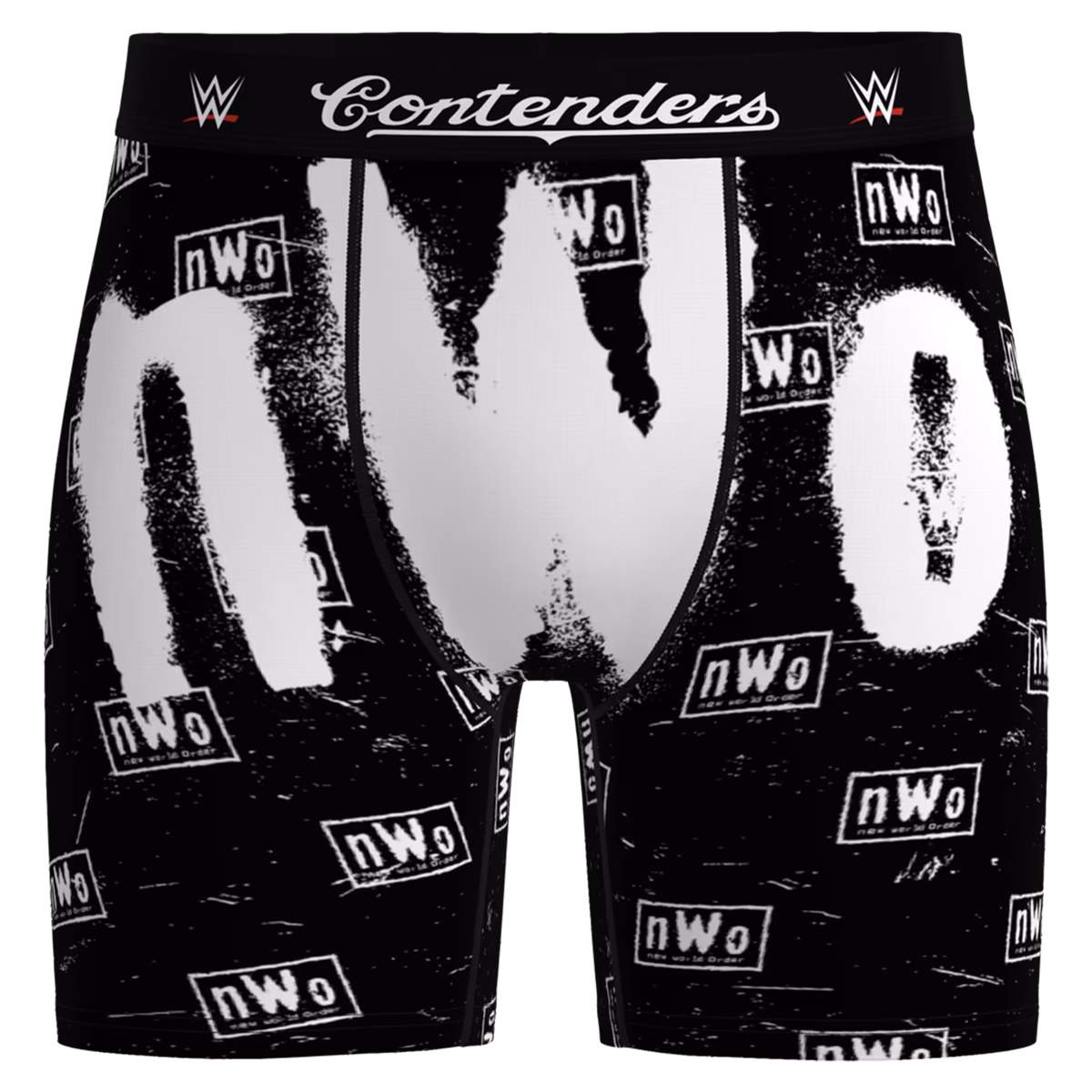 Men's Contenders Clothing Black nWo Allover Print Boxer Briefs 4 Men's Contenders Clothing Black nWo Allover Print Boxer Briefs