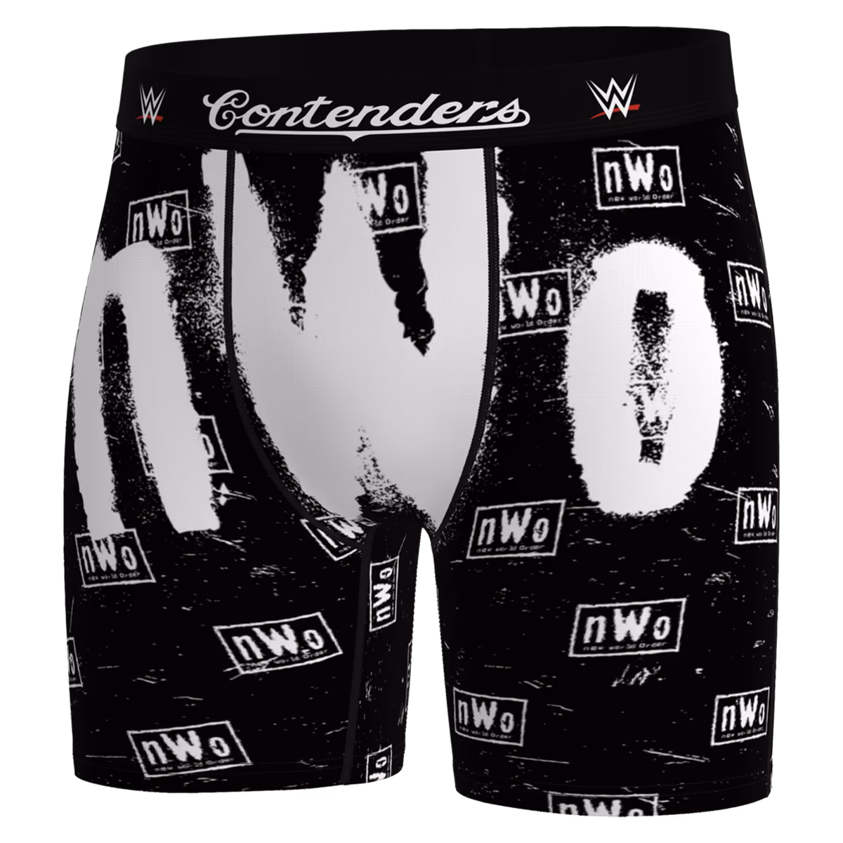 Men's Contenders Clothing Black nWo Allover Print Boxer Briefs 5 Men's Contenders Clothing Black nWo Allover Print Boxer Briefs