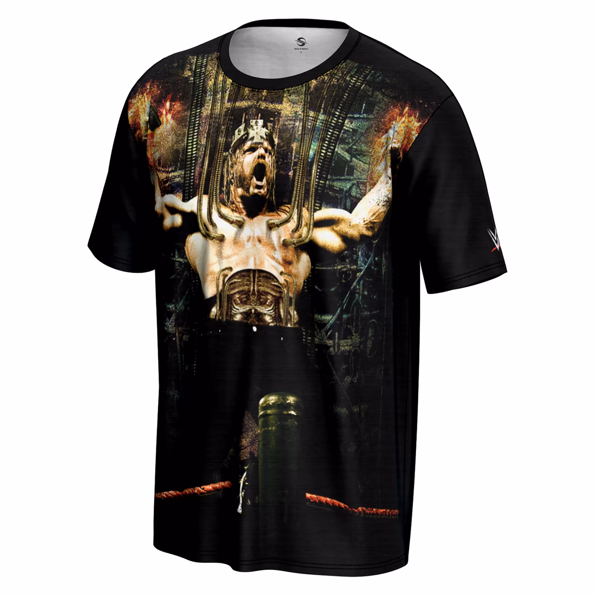Men's ProSphere Black Triple H Cyborg T-Shirt 3 Men's ProSphere Black Triple H Cyborg T-Shirt