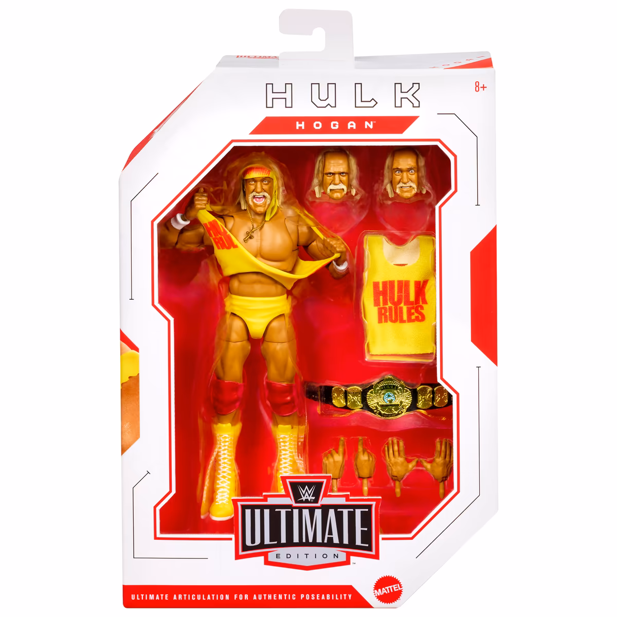 Mattel Hulk Hogan Ultimate Edition Wave 30 Action Figure 3 Mattel Hulk Hogan Ultimate Edition Wave 30 Action Figure