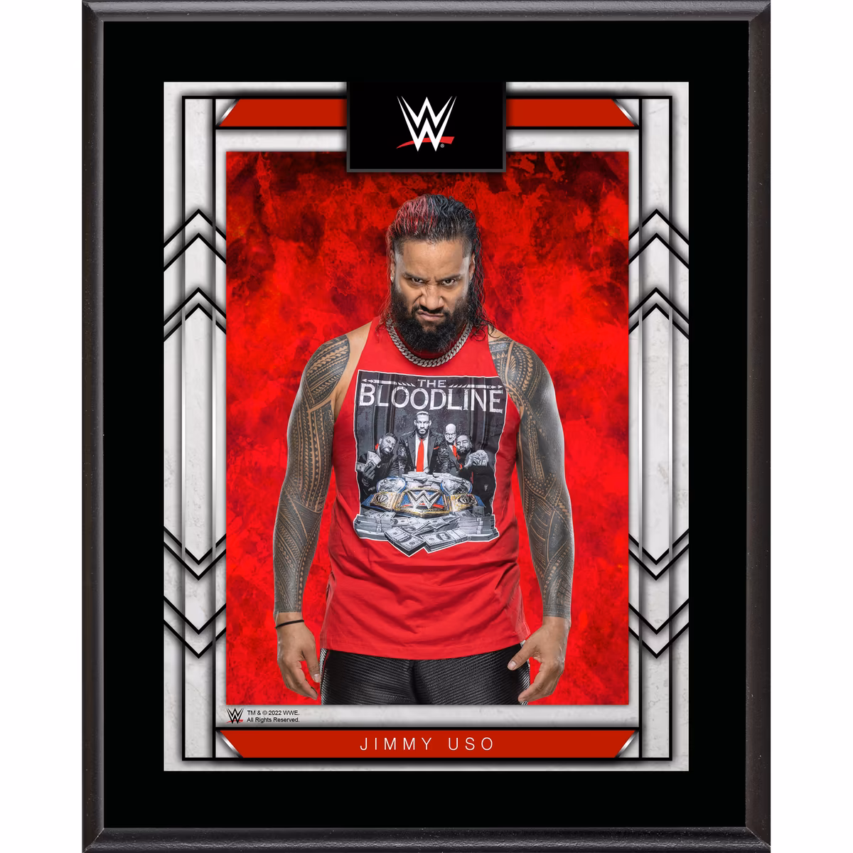 Jimmy Uso 10.5" x 13" Sublimated Plaque