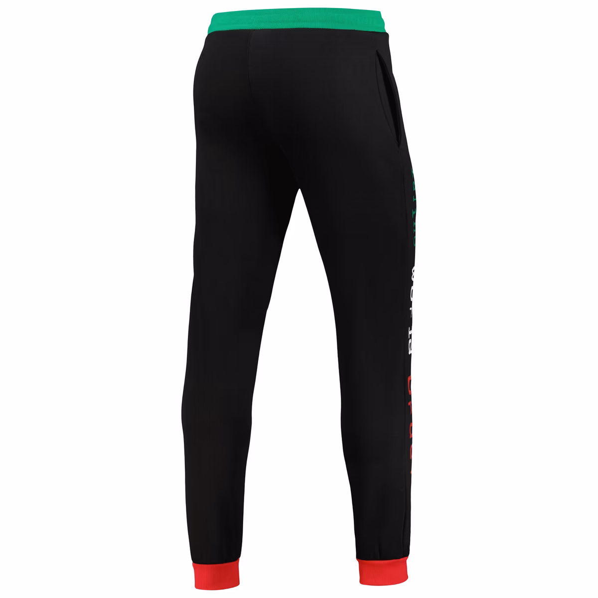 Men's Black LWO Chenille Sweatpants 4 Men's Black LWO Chenille Sweatpants
