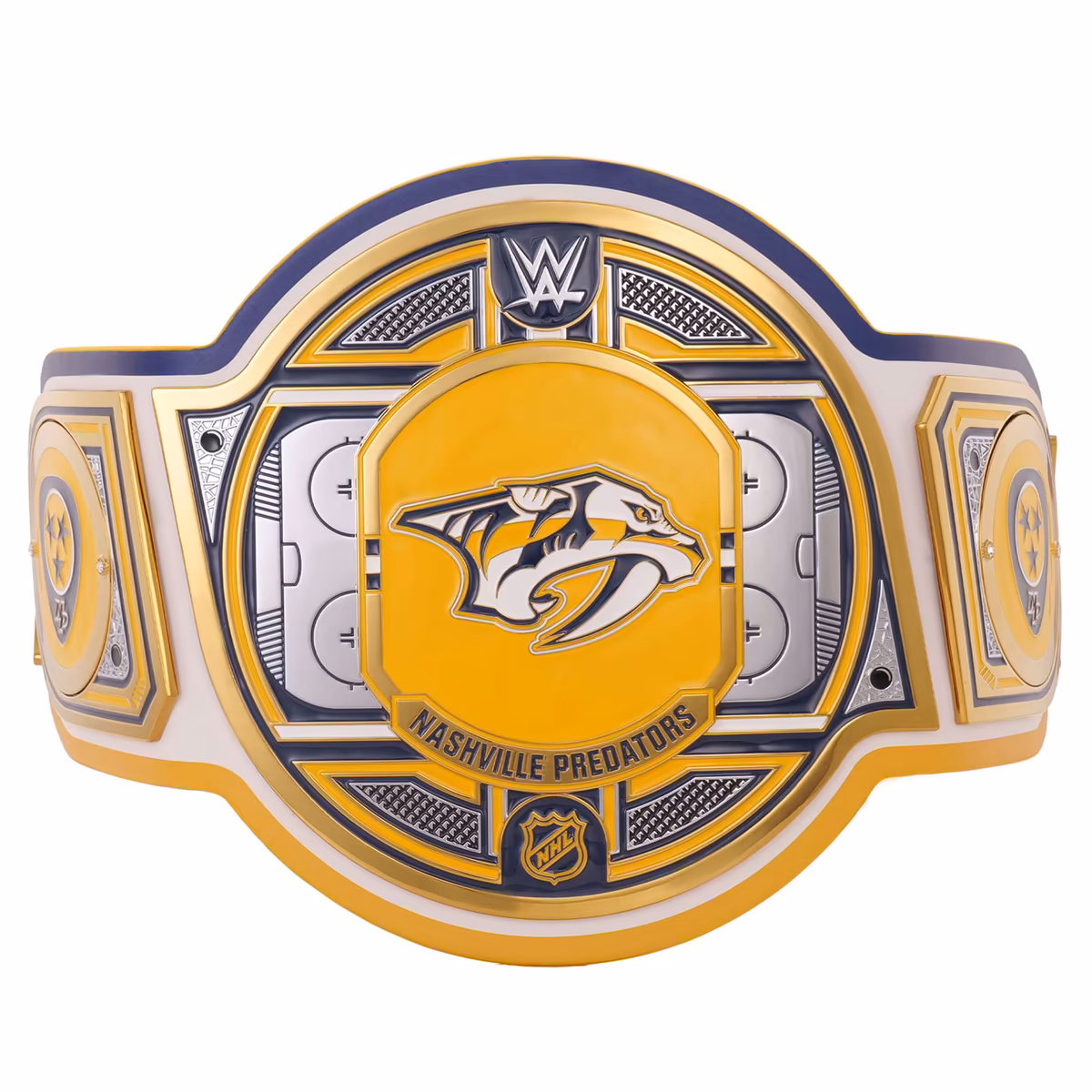 Nashville Predators WWE Legacy Title Belt 1 Nashville Predators WWE Legacy Title Belt