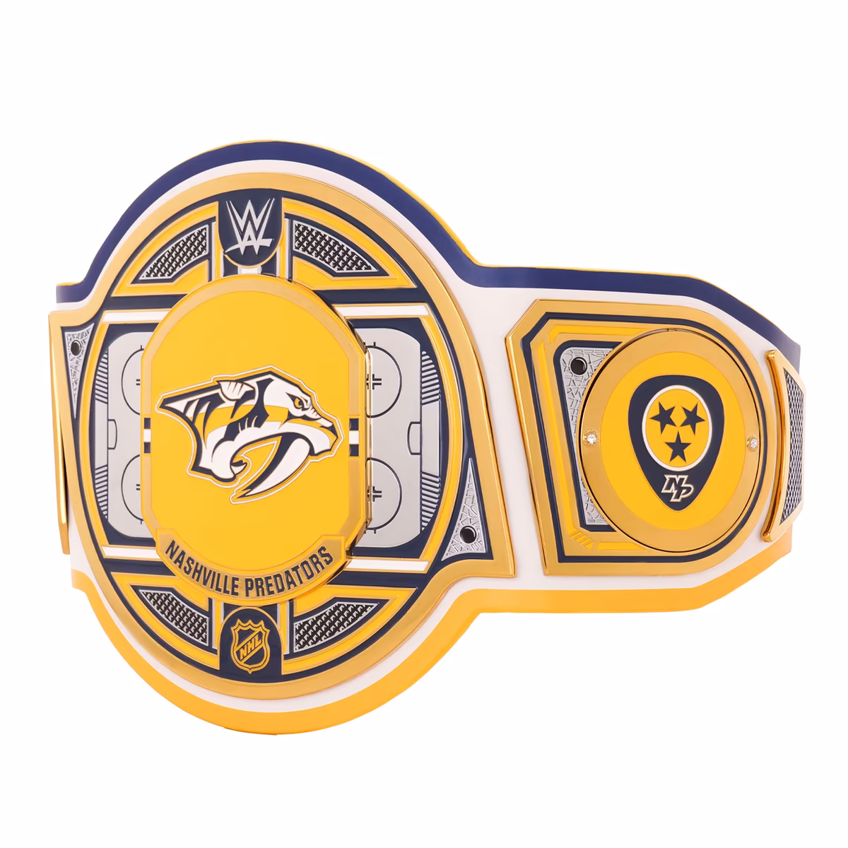 Nashville Predators WWE Legacy Title Belt 3 Nashville Predators WWE Legacy Title Belt