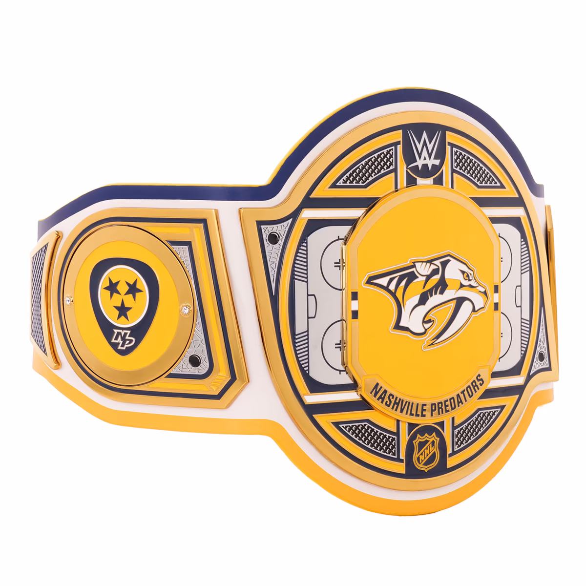Nashville Predators WWE Legacy Title Belt 4 Nashville Predators WWE Legacy Title Belt