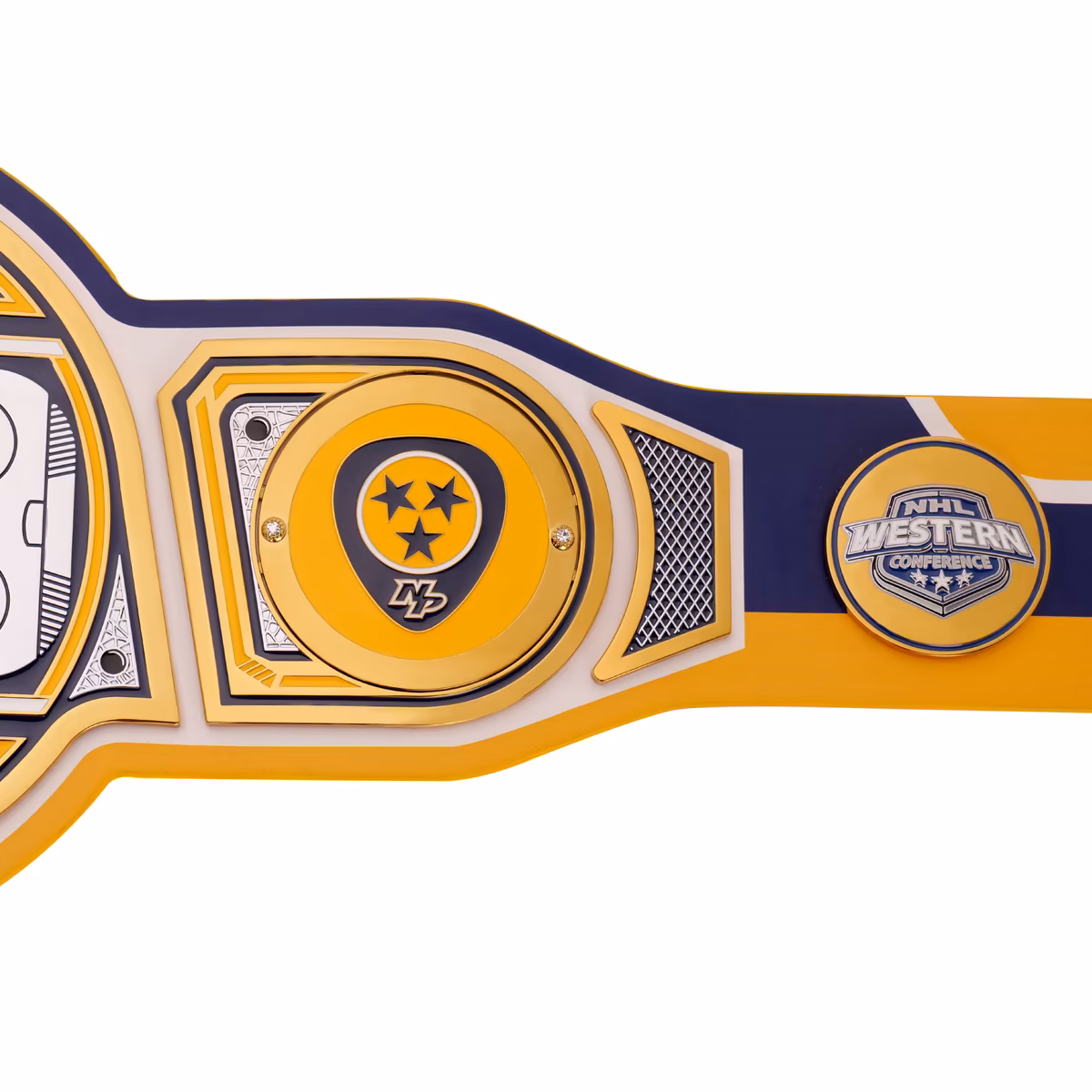 Nashville Predators WWE Legacy Title Belt 8 Nashville Predators WWE Legacy Title Belt