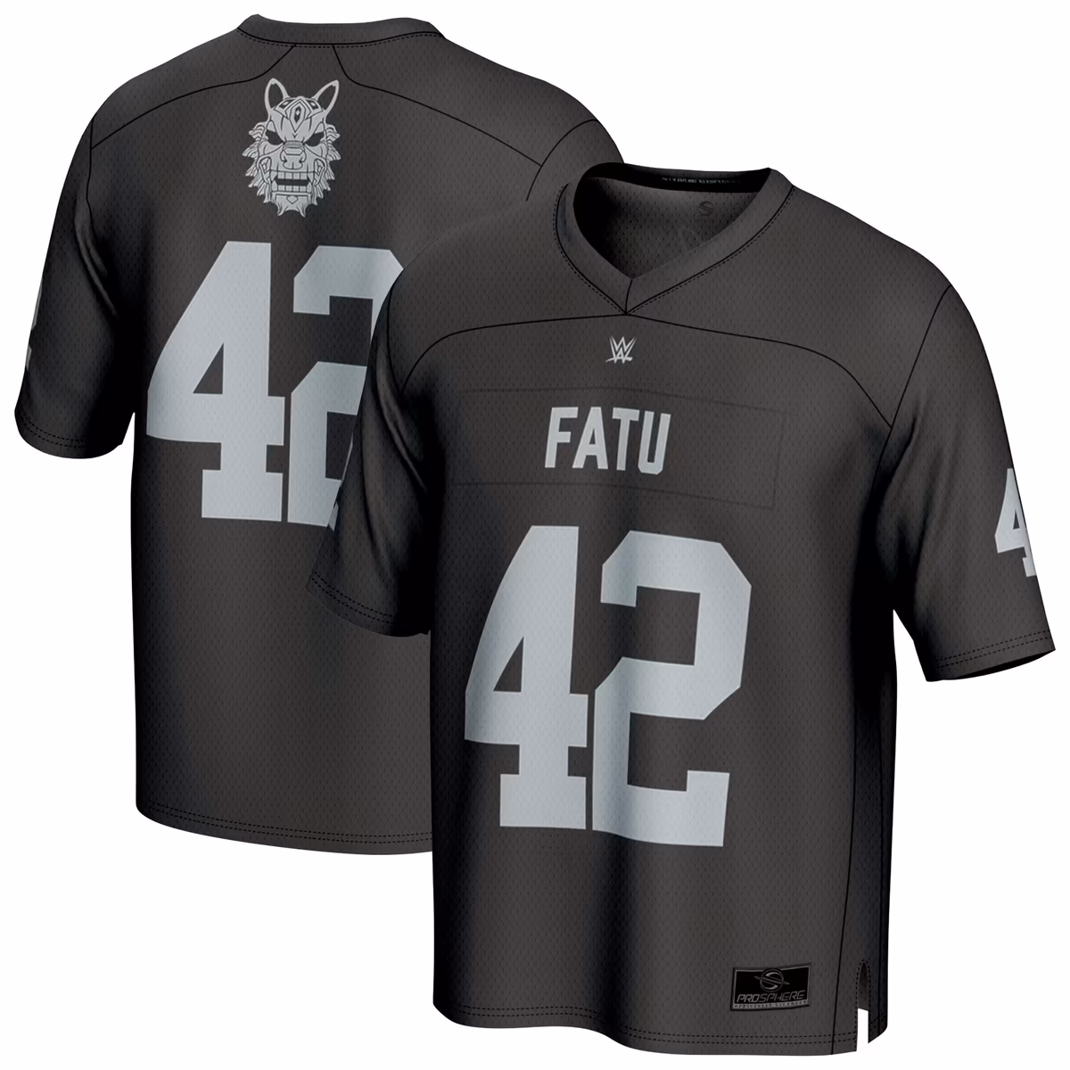 Youth ProSphere Black Jacob Fatu Football Jersey 2 Youth ProSphere Black Jacob Fatu Football Jersey