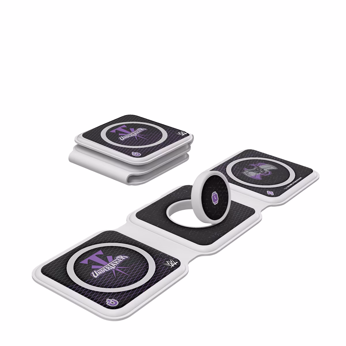 Keyscaper White The Undertaker 3-in-1 Foldable Charger 1 Keyscaper White The Undertaker 3-in-1 Foldable Charger