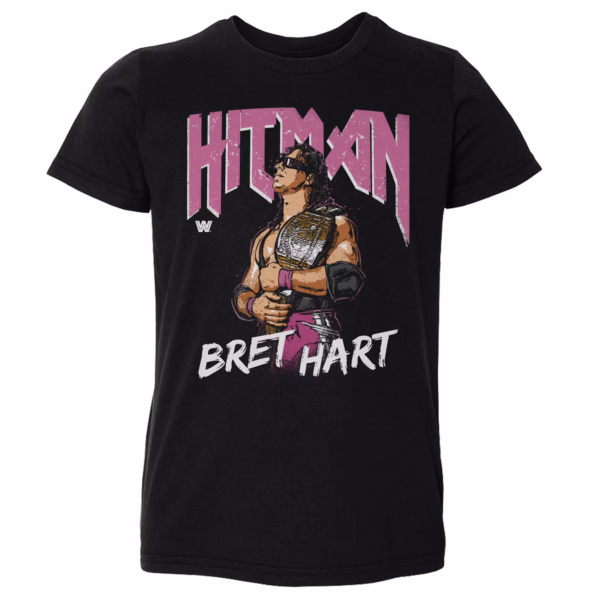 Toddler 500 Level Black Bret Hart Hitman T-Shirt 1 Toddler 500 Level Black Bret Hart Hitman T-Shirt
