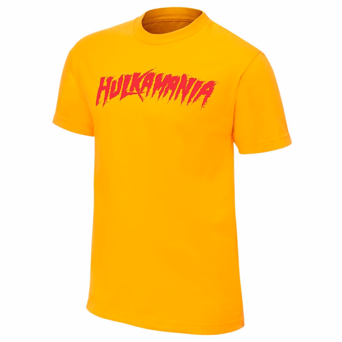 Men's Yellow Hulk Hogan Hulkamania T-Shirt 1 Men's Yellow Hulk Hogan Hulkamania T-Shirt