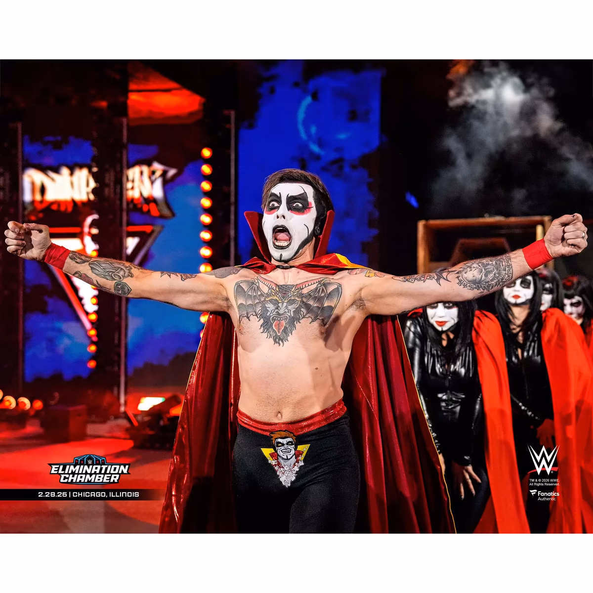 Danhausen WWE Unsiged Debut Photograph