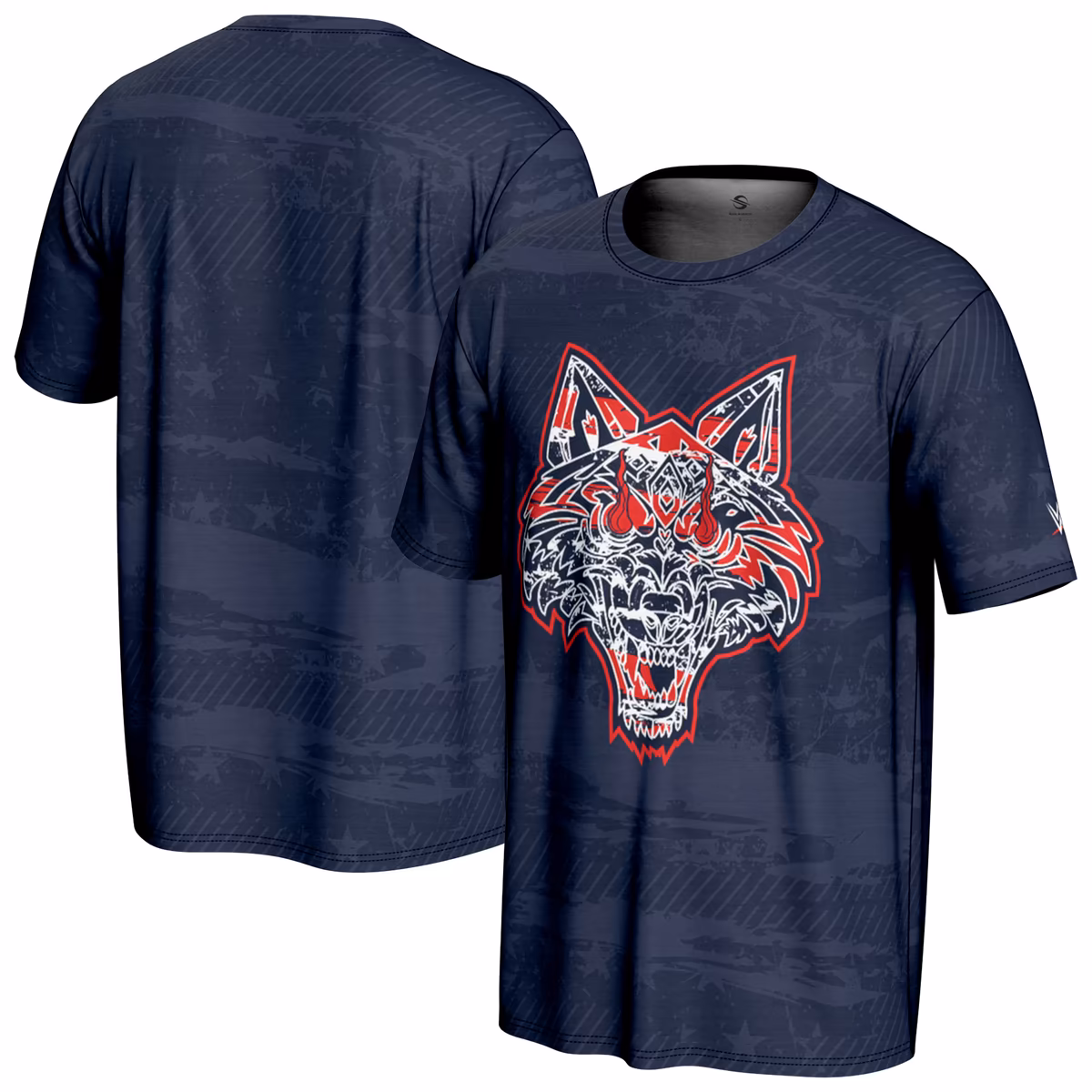 Men's ProSphere Navy Jacob Fatu Americana T-Shirt 1 Men's ProSphere Navy Jacob Fatu Americana T-Shirt