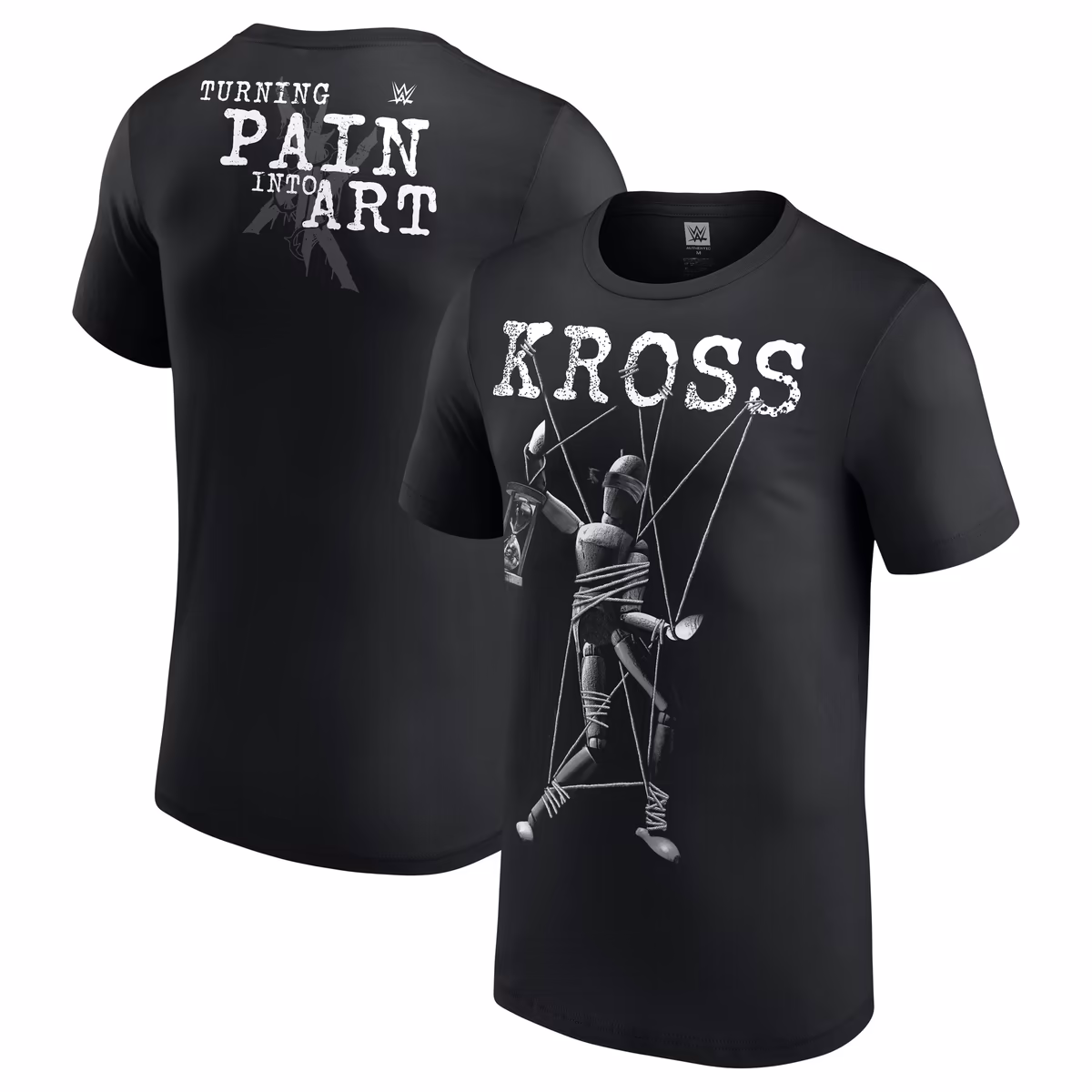 WWE Karrion Kross Make Pain Into Art Men's T-Shirt 3 WWE Karrion Kross Make Pain Into Art Men's T-Shirt
