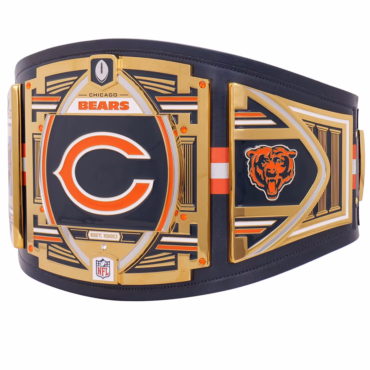 Chicago Bears WWE Legacy Title Belt 3 Chicago Bears WWE Legacy Title Belt