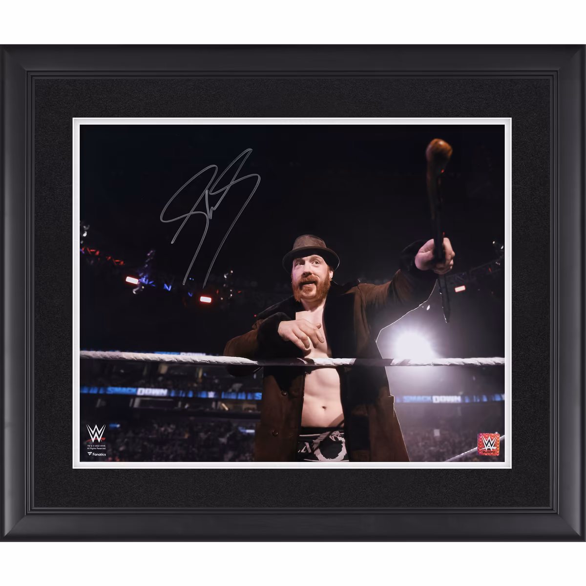 Sheamus WWE Autographed Framed 16" x 20" Leaning On Ropes Photograph 5 Sheamus WWE Autographed Framed 16" x 20" Leaning On Ropes Photograph
