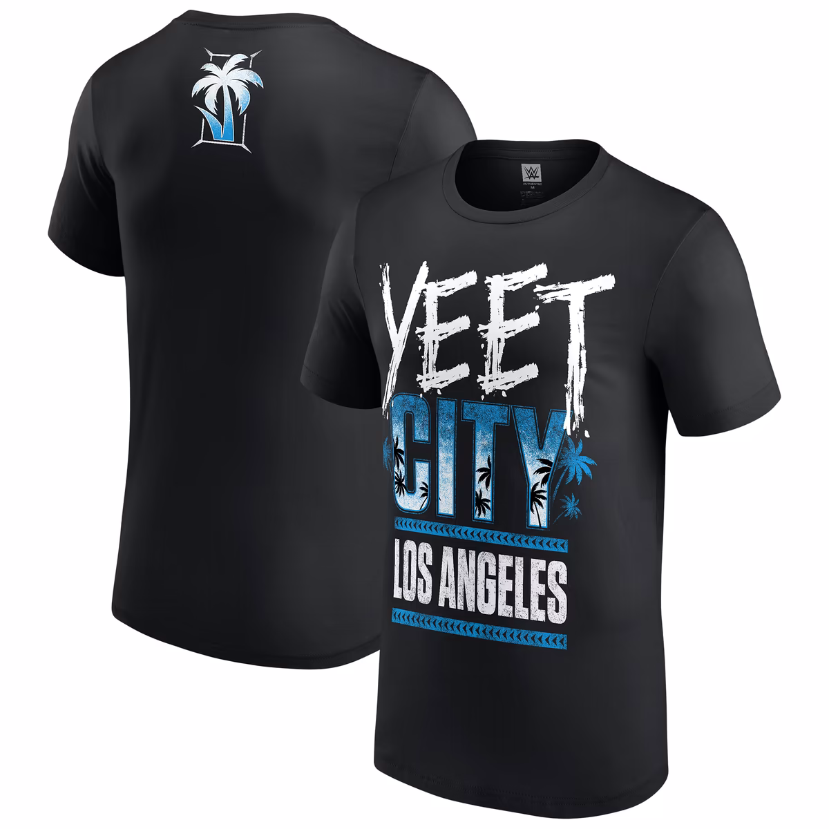 Men's Black Jey Uso Yeet City Los Angeles T-Shirt 2 Men's Black Jey Uso Yeet City Los Angeles T-Shirt