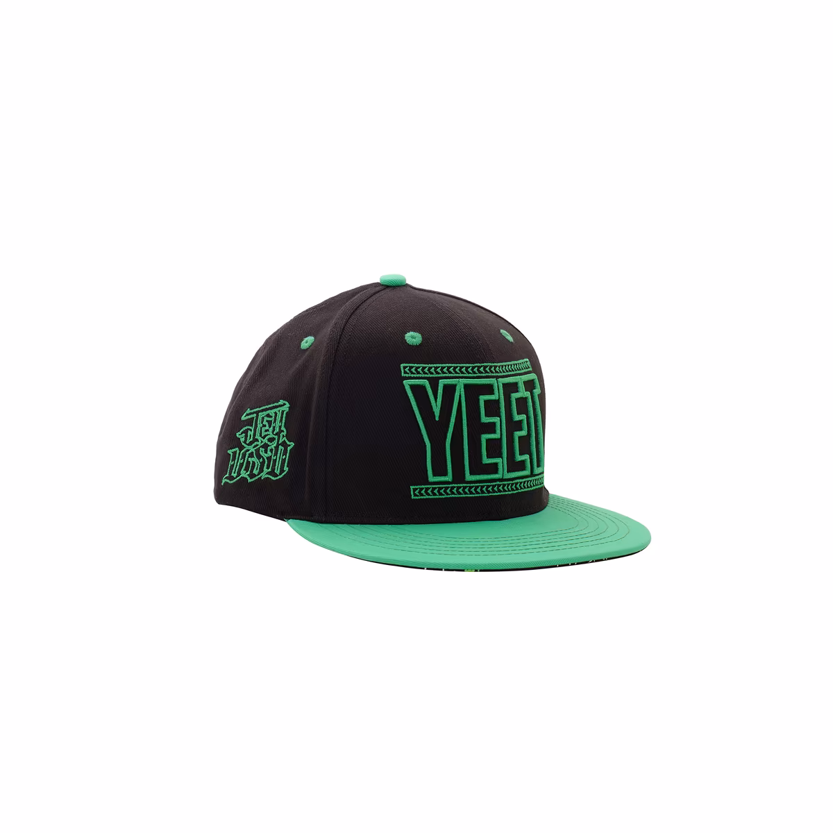 Men's Black Jey Uso Run That Ish Back Snapback Hat 3 Men's Black Jey Uso Run That Ish Back Snapback Hat