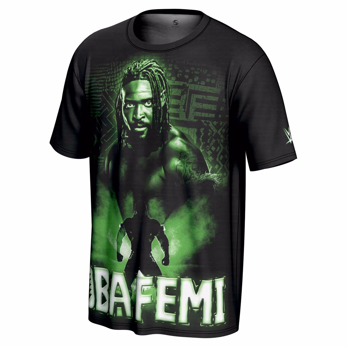 Men's ProSphere Black Oba Femi Superstar T-Shirt 3 Men's ProSphere Black Oba Femi Superstar T-Shirt