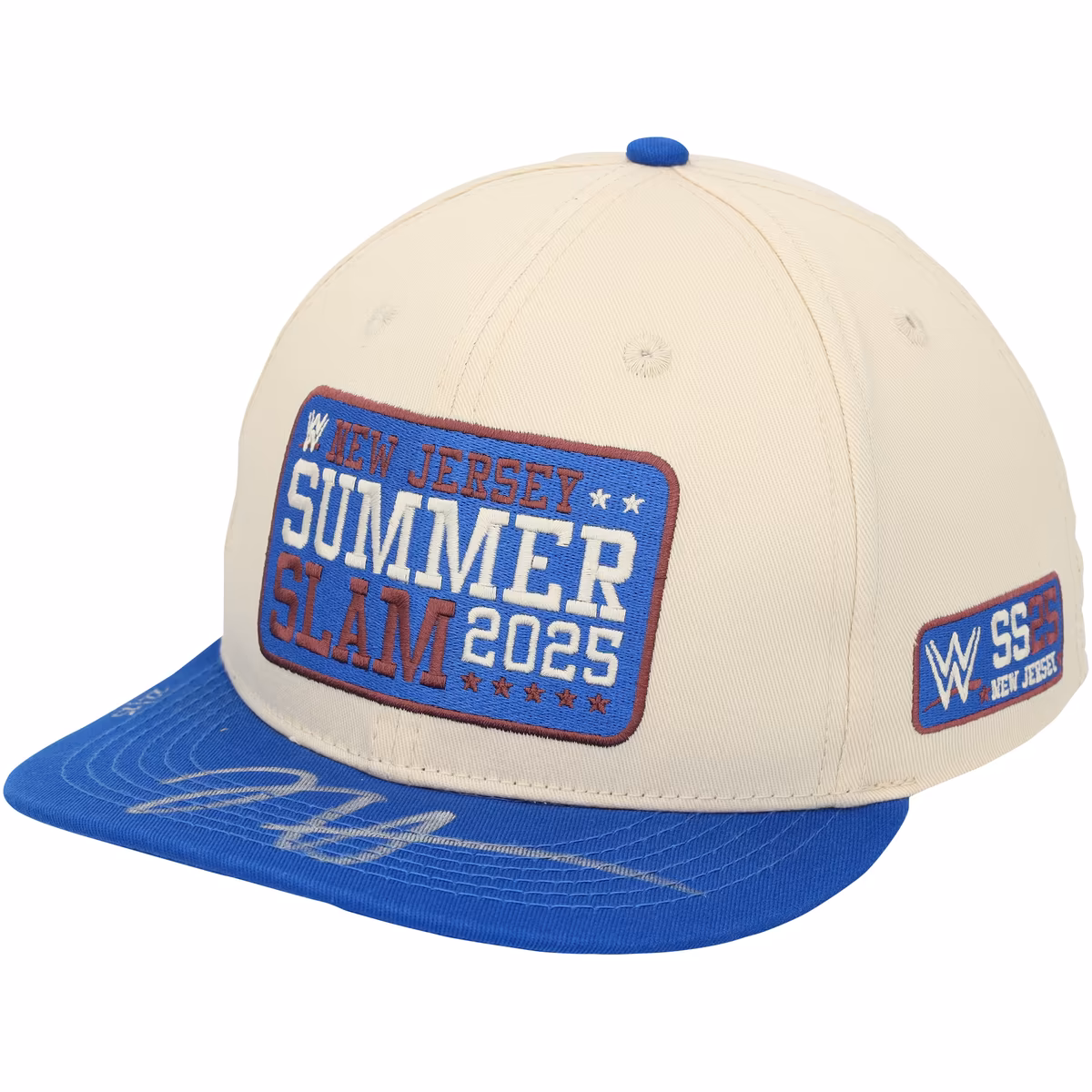 Jey Uso WWE Autographed Cream 2025 SummerSlam Cap - Limited Edition of 25 2 Jey Uso WWE Autographed Cream 2025 SummerSlam Cap - Limited Edition of 25