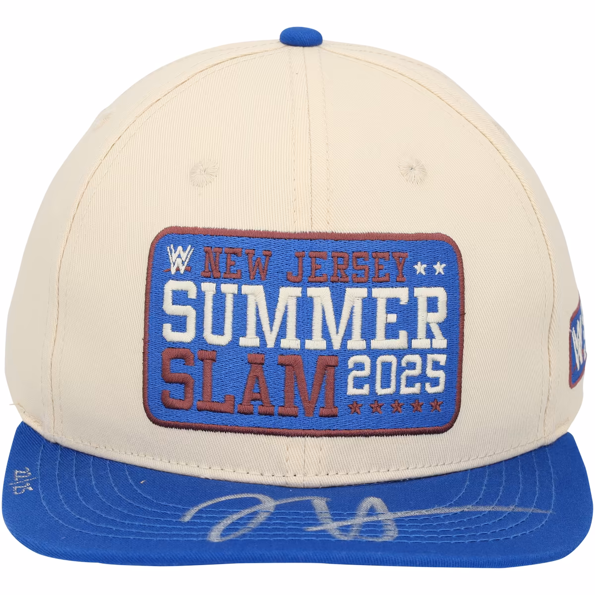 Jey Uso WWE Autographed Cream 2025 SummerSlam Cap - Limited Edition of 25 3 Jey Uso WWE Autographed Cream 2025 SummerSlam Cap - Limited Edition of 25