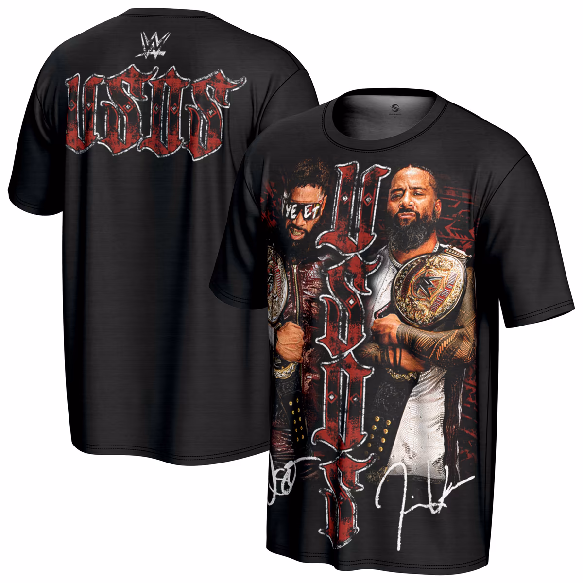 Youth ProSphere Black The Usos Tag Team Champions T-Shirt