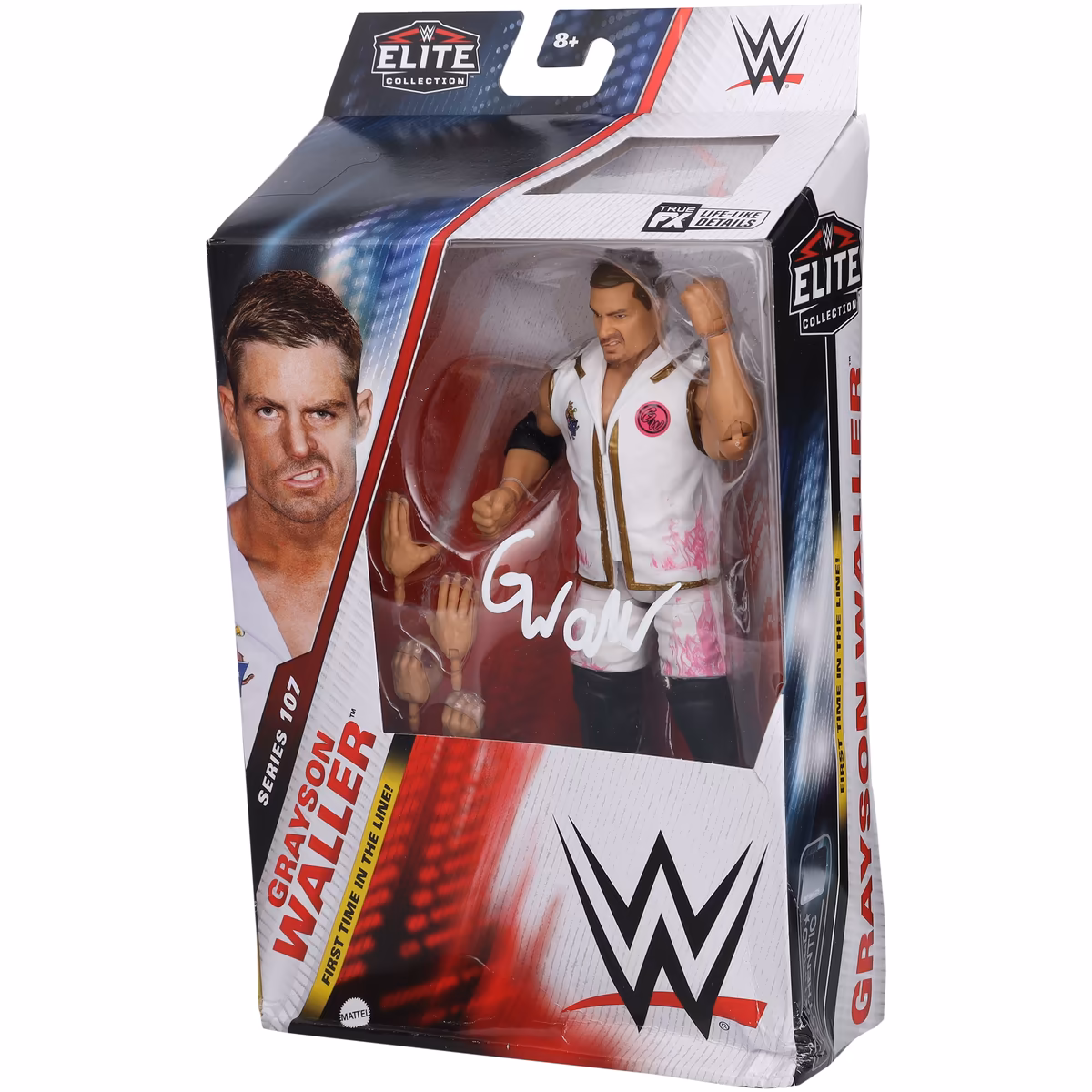 Grayson Waller WWE Autographed Mattel Elite Collection Series 107 Action Figure 7 Grayson Waller WWE Autographed Mattel Elite Collection Series 107 Action Figure