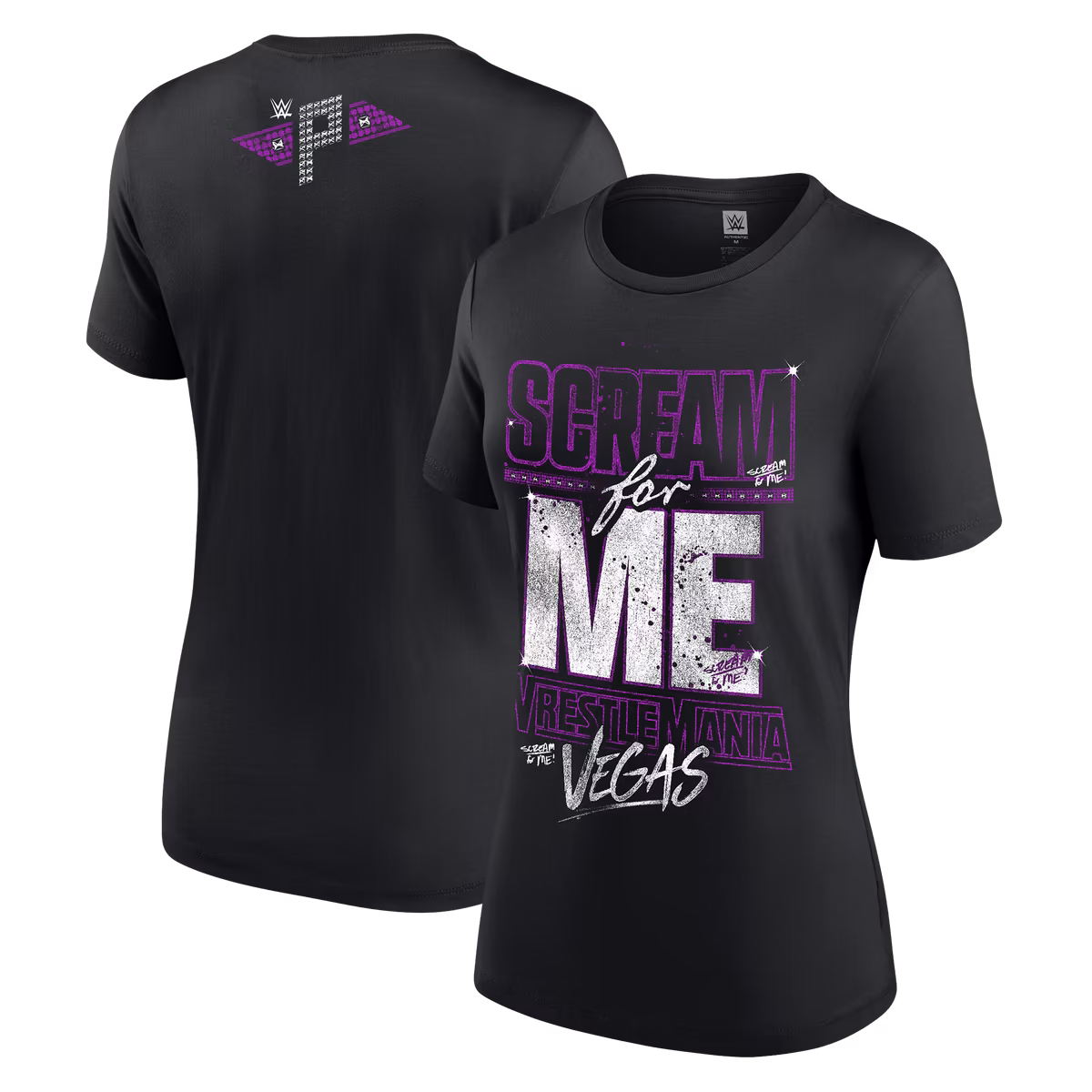 Women's Black Paige Scream For Me Vegas T-Shirt 2 Women's Black Paige Scream For Me Vegas T-Shirt