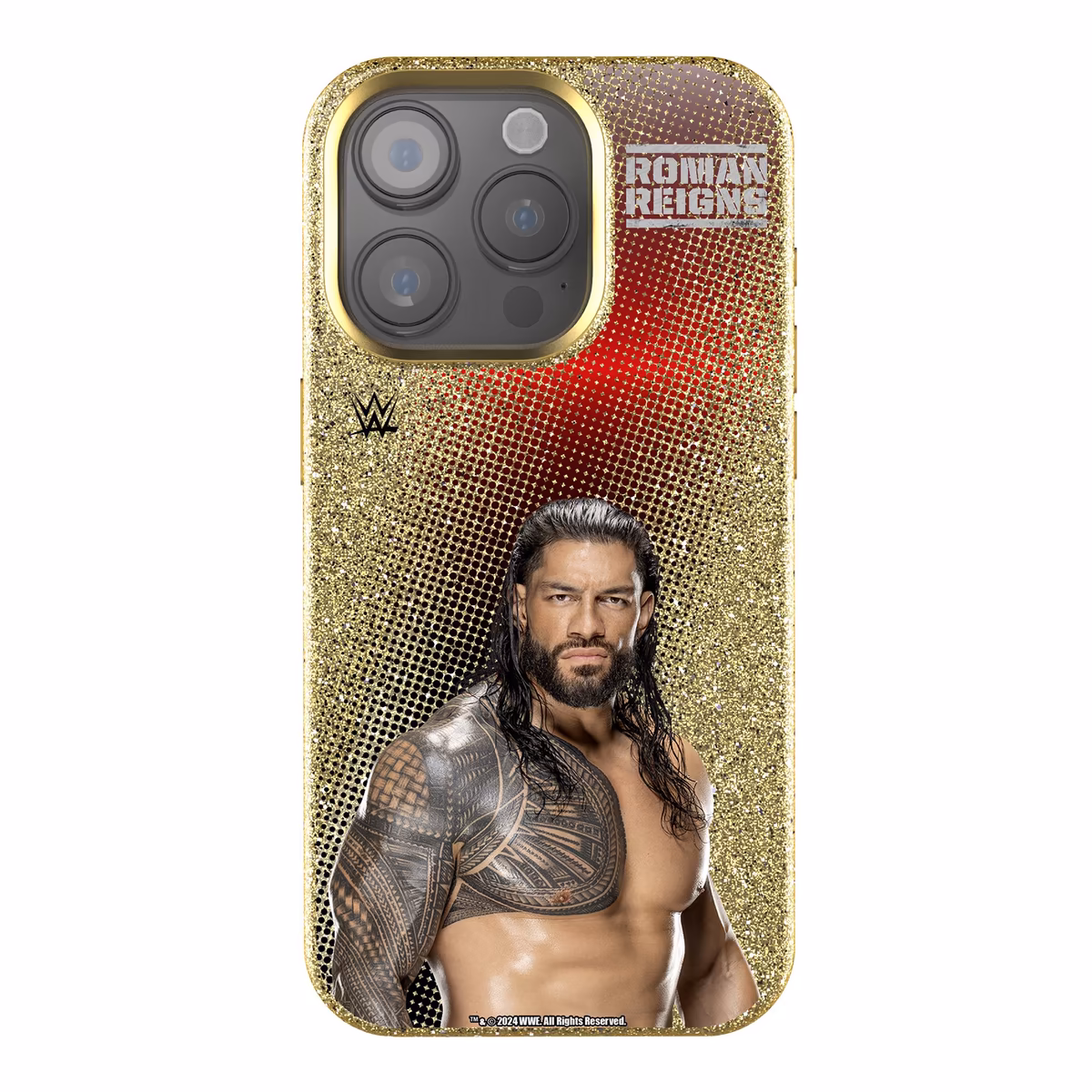 Keyscaper Roman Reigns WWE Superstar iPhone Gold Bling Case 4 Keyscaper Roman Reigns WWE Superstar iPhone Gold Bling Case
