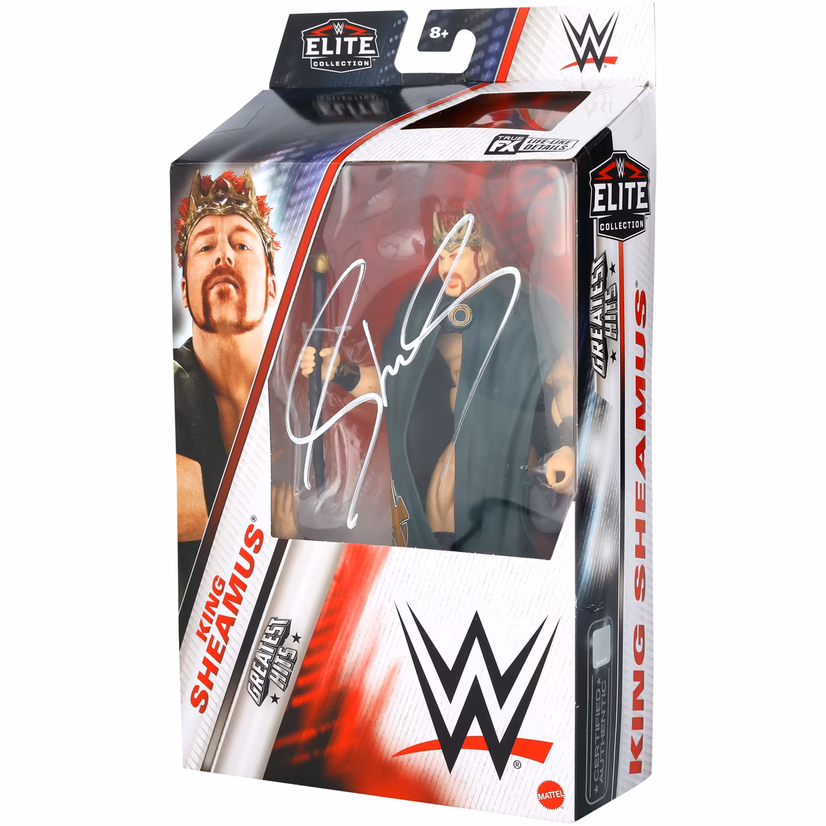 Sheamus WWE Autographed Mattel Elite Collection Greatest Hits #5 Action Figure