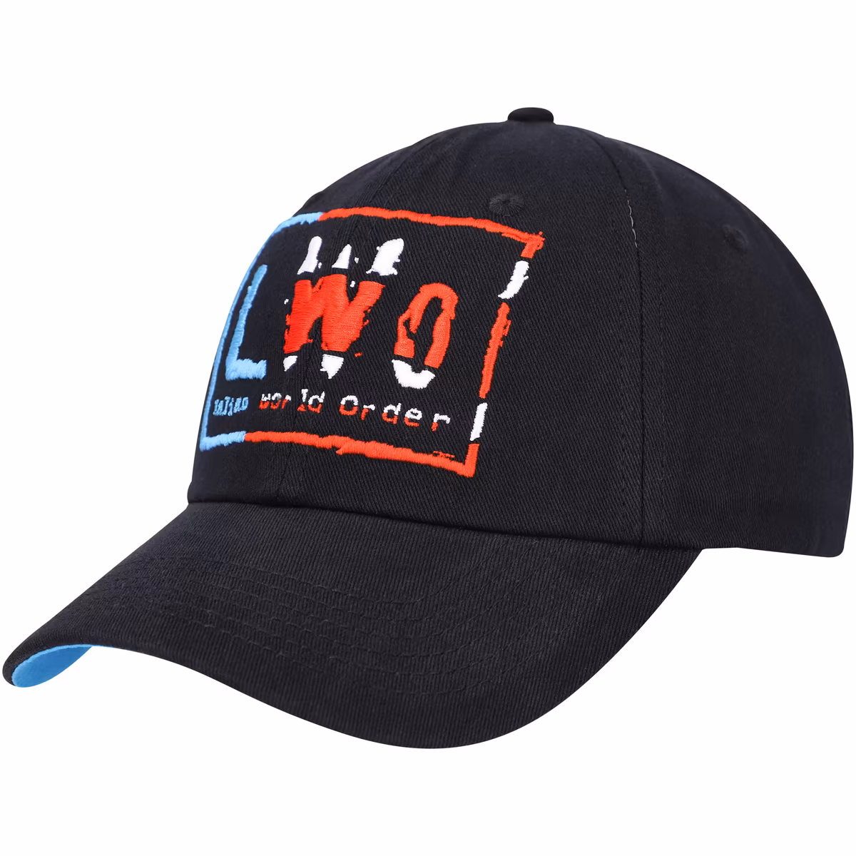 Men's Black LWO Red, White and Blue Dad Adjustable Hat 8 Men's Black LWO Red, White and Blue Dad Adjustable Hat
