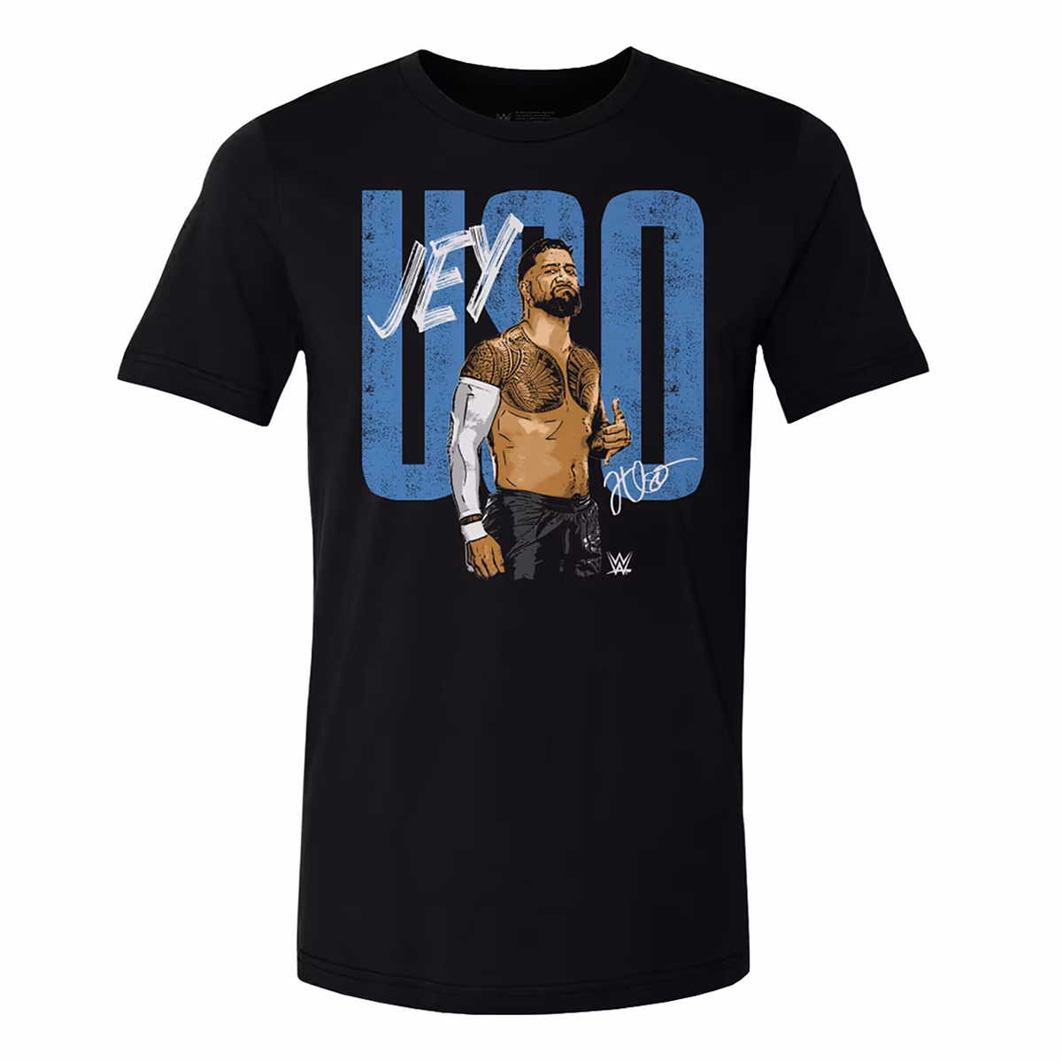 Men's 500 Level Black Jey Uso Pose T-Shirt