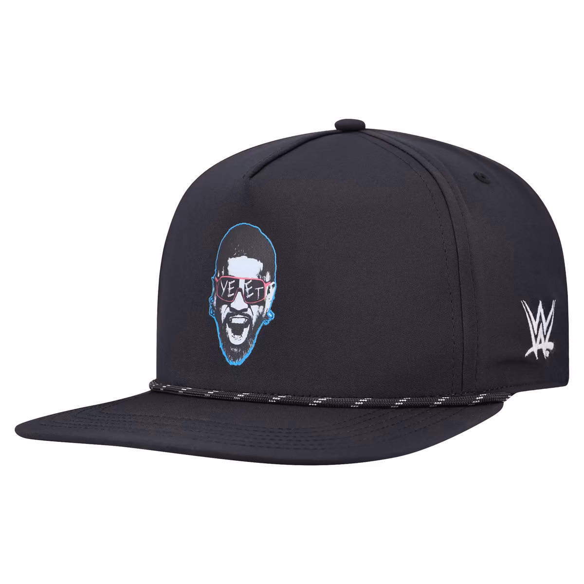 Men's Black Jey Uso WWE Caddy Snapback Hat 1 Men's Black Jey Uso WWE Caddy Snapback Hat