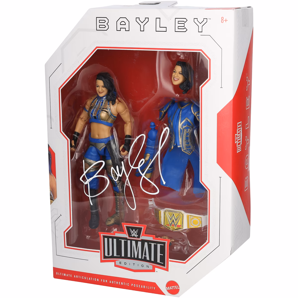 Bayley WWE Autographed Mattel Ultimate Wave 27 Action Figure
